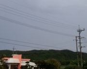 台風が過ぎても天気がぐずついています。