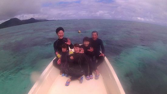 S袋さんご家族です。