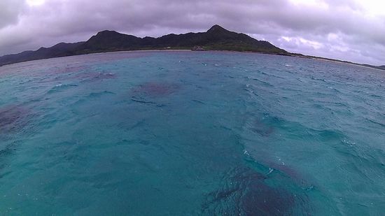 どんより雲の石垣島です
