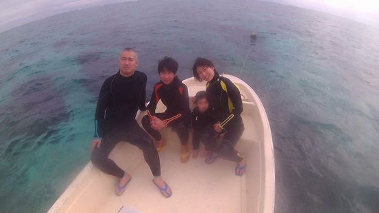 N川さんご家族です。