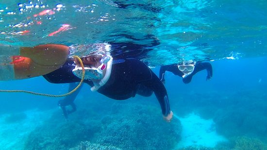 お母さん、余裕でしたね