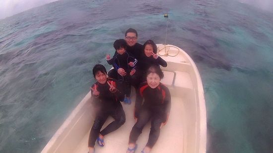 I江さんご家族です。