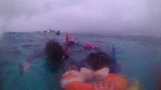 まずはしっかり入水チェックです