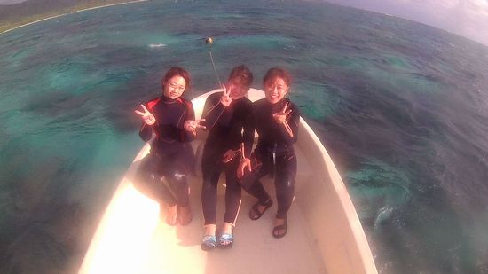 学生旅行の皆さんです。