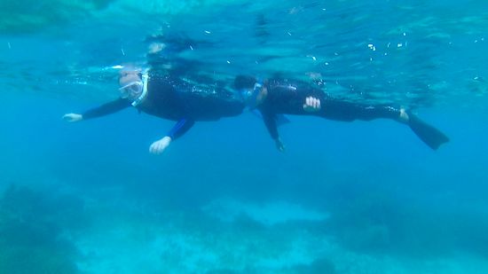 お父さんとコウタ君も楽勝ですね