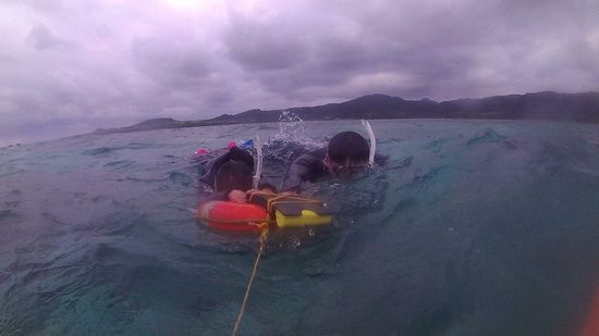 まずは入水チェック