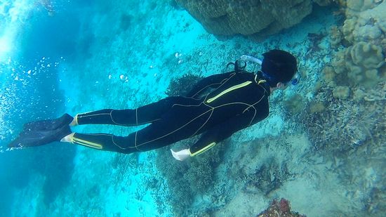 軽やかにドボンです