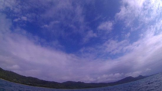ほんのり青空の石垣島です。