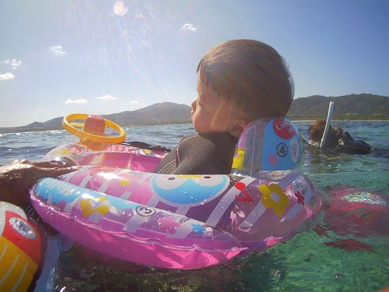 でもあれれ？お昼寝の開始です。