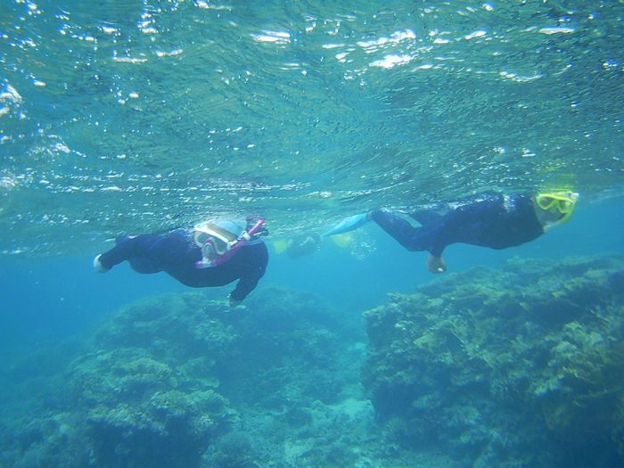 シュノーケル合宿最終日Mさん