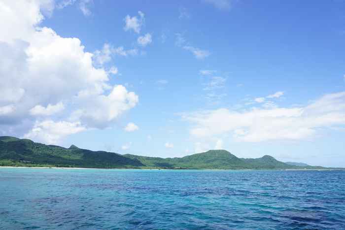 今日も青空が広がる石垣島です。