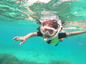 【石垣島】初シュノーケリング(子供5歳6歳)マスクデビューに挑戦！