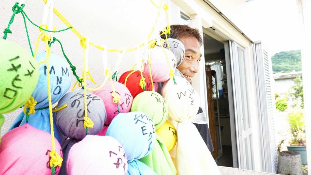 ミニ晴男くん＆笹川