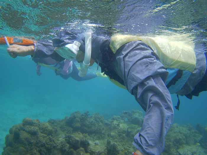 基本を押さえてシュノーケリング