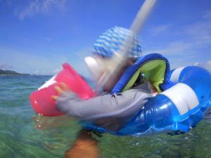 ちびっこ(4歳)も大人も石垣島を初シュノーケリング！