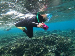 石垣島の冬の特徴、北風どんとこい！笑顔いっぱいシュノーケル！毎日開催！