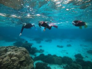 ブランク解消シュノーケリング！少人数ツアーはしっかりサポート