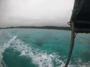 どんより雲とは裏腹に、水中世界は♪