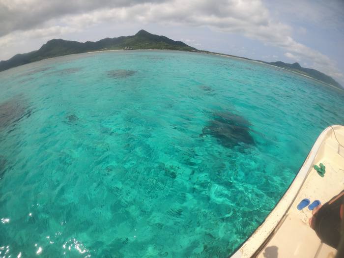 シュノーケリングポイントの透明度