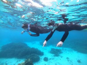 大人もドキドキ！初石垣島で初めてのシュノーケリング！