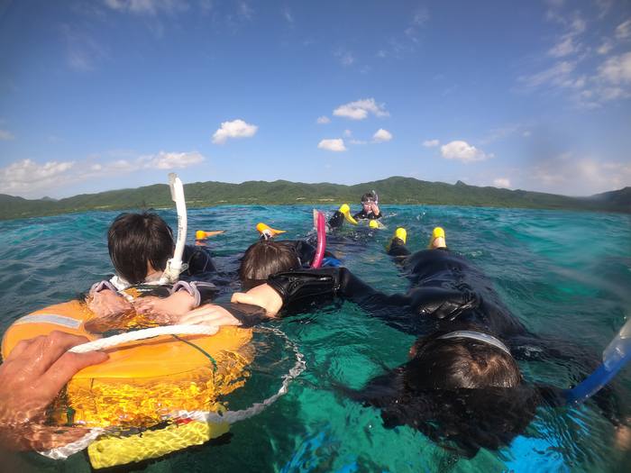 まずは入水チェック