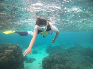 ええっ！赤土が海に！濁りを避けて楽しんだシュノーケリング