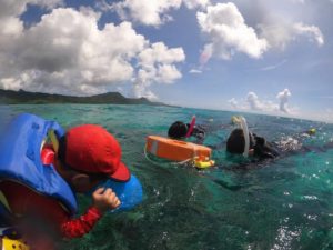 ワクワクドキドキシュノーケリング！大人も子供も大冒険！