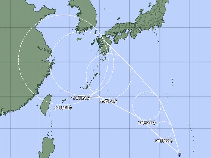 台風、石垣島に影響でるでしょうか？