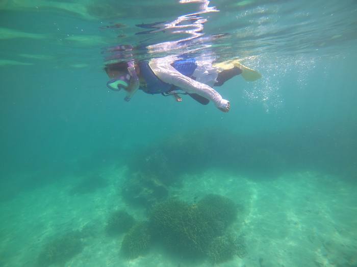 お姉ちゃん、軽やかです。