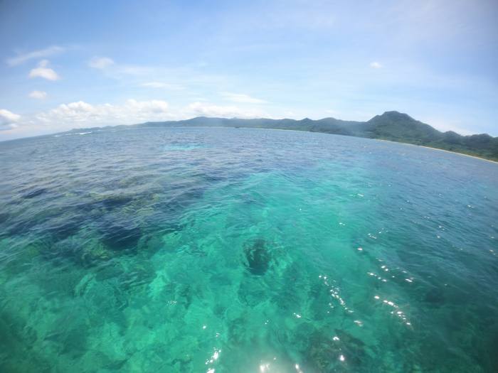 コンディションは絶好調、シュノーケリング日和です