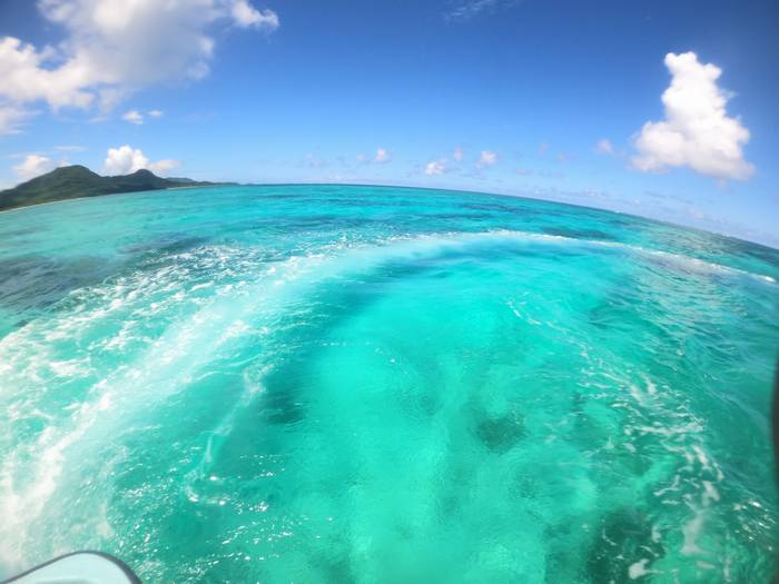 沖縄風景広がります。