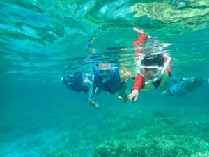 穏やかな海！笑顔いっぱいシュノーケリング！