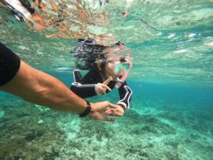 その勇気ある一歩を踏み出せば♪3歳4歳、マスクデビューでシュノーケリング！