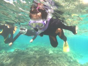 少人数シュノーケルは基本をアドバイス！海を楽しむコツ！お伝えしております！