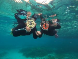 パラオハマサンゴでスキンダイビング！午後は親子で楽しんだ貸切シュノーケリング！