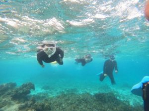 波あれど、笑顔いっぱいシュノーケリング！楽しんできました！
