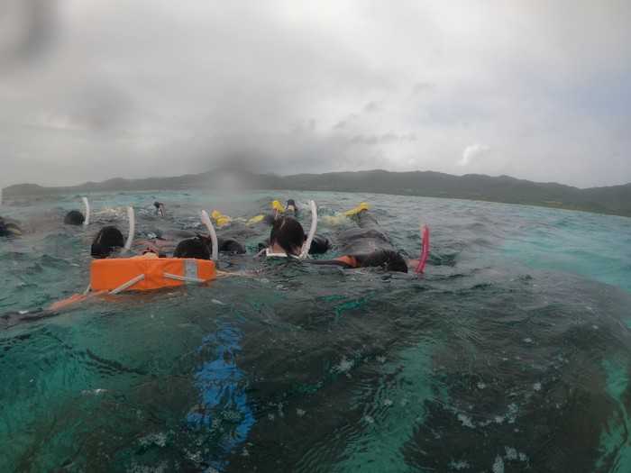 まずは入水チェック