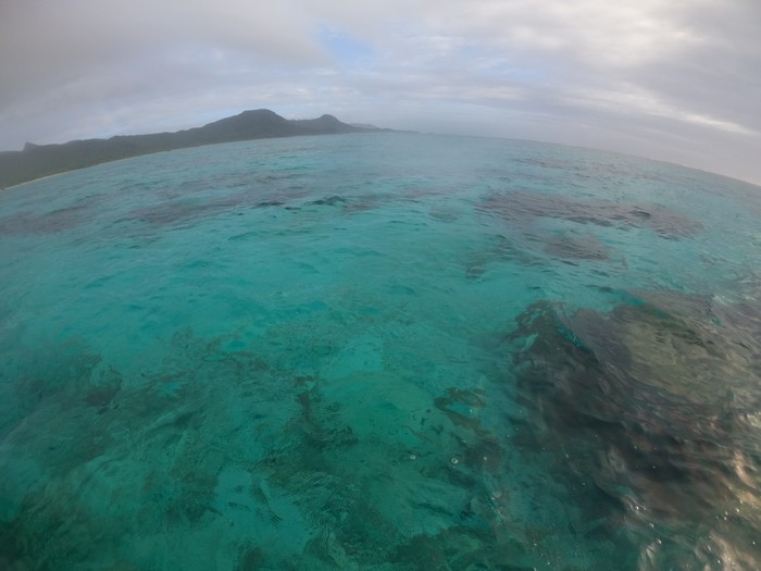 透明度抜群の海