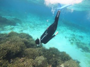 石垣島マラソン前日は、シュノーケリング♪の皆さん