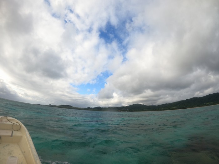 少しだけ晴れ間の登場