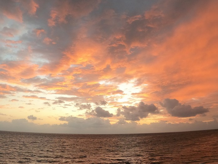 朝焼けがきれいです♪