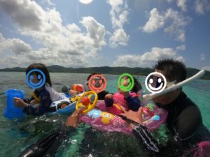 1歳、3歳！初石垣島！海デビューに挑戦♪