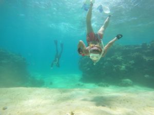 やりたいことは全部！全部楽しみましょう！シュノーケリングに素潜りドボンです！