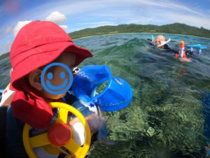 石垣島の海を楽しみたい！お任せください！ちびっこも大人も楽しんだシュノーケリング