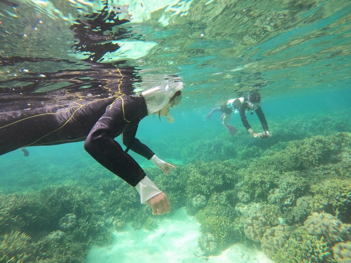 石垣島の水中世界を思いっきり満喫です