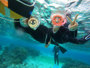 4歳！初めてのシュノーケリング！石垣島の海はちびっこもベテランさんも楽しめる！