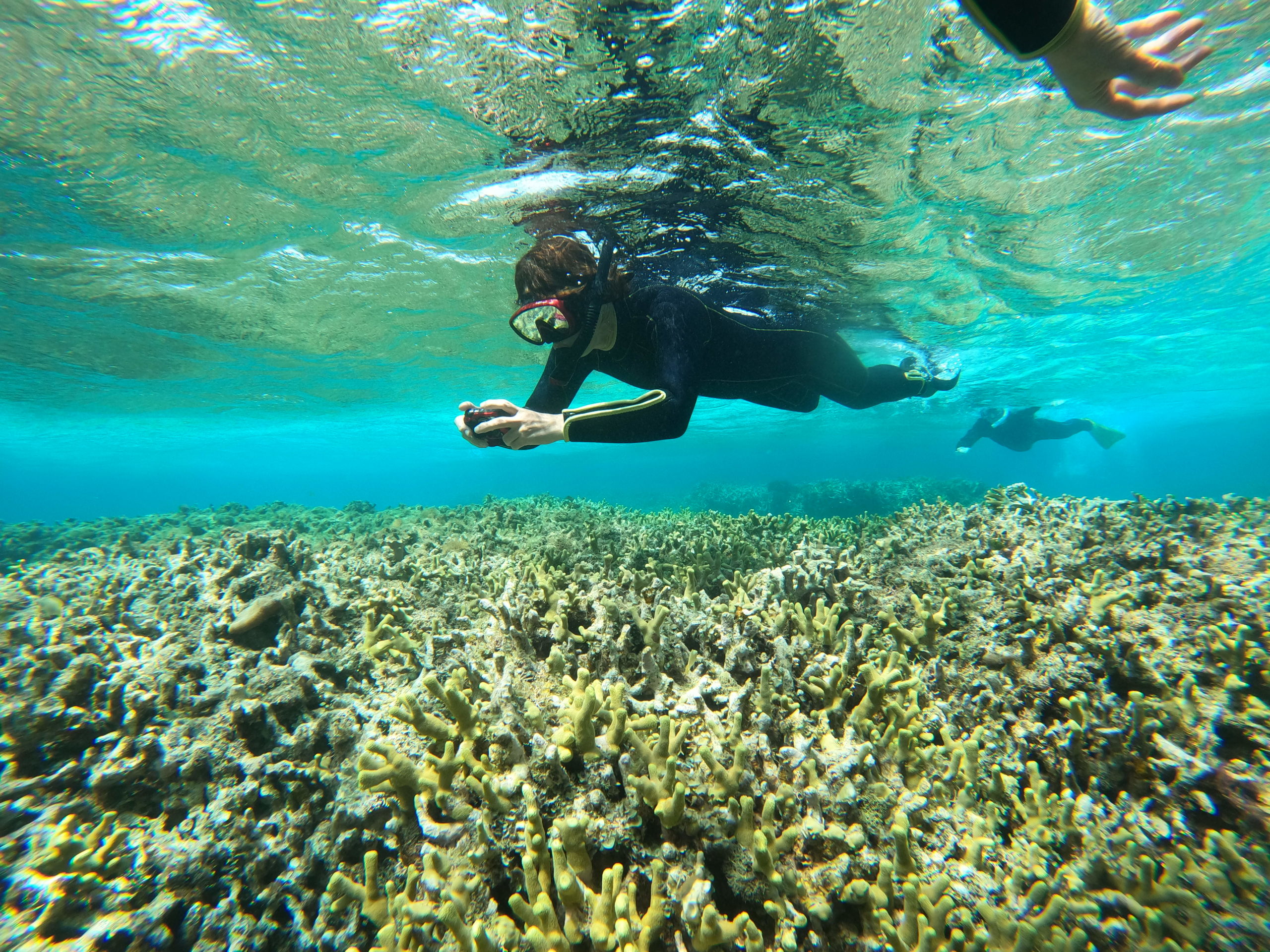 撮影、本気モードのI木さん