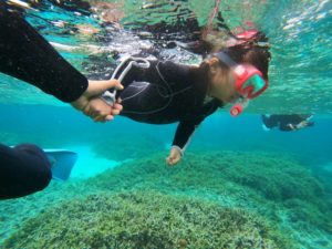 大人も子供(5歳)も！海を楽しみたい気持ちに年齢は関係ありません！