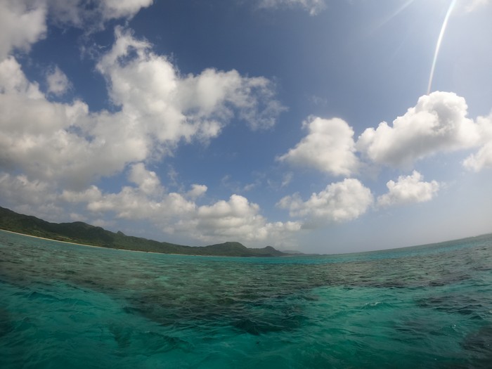 徐々に青空広がる良い天気