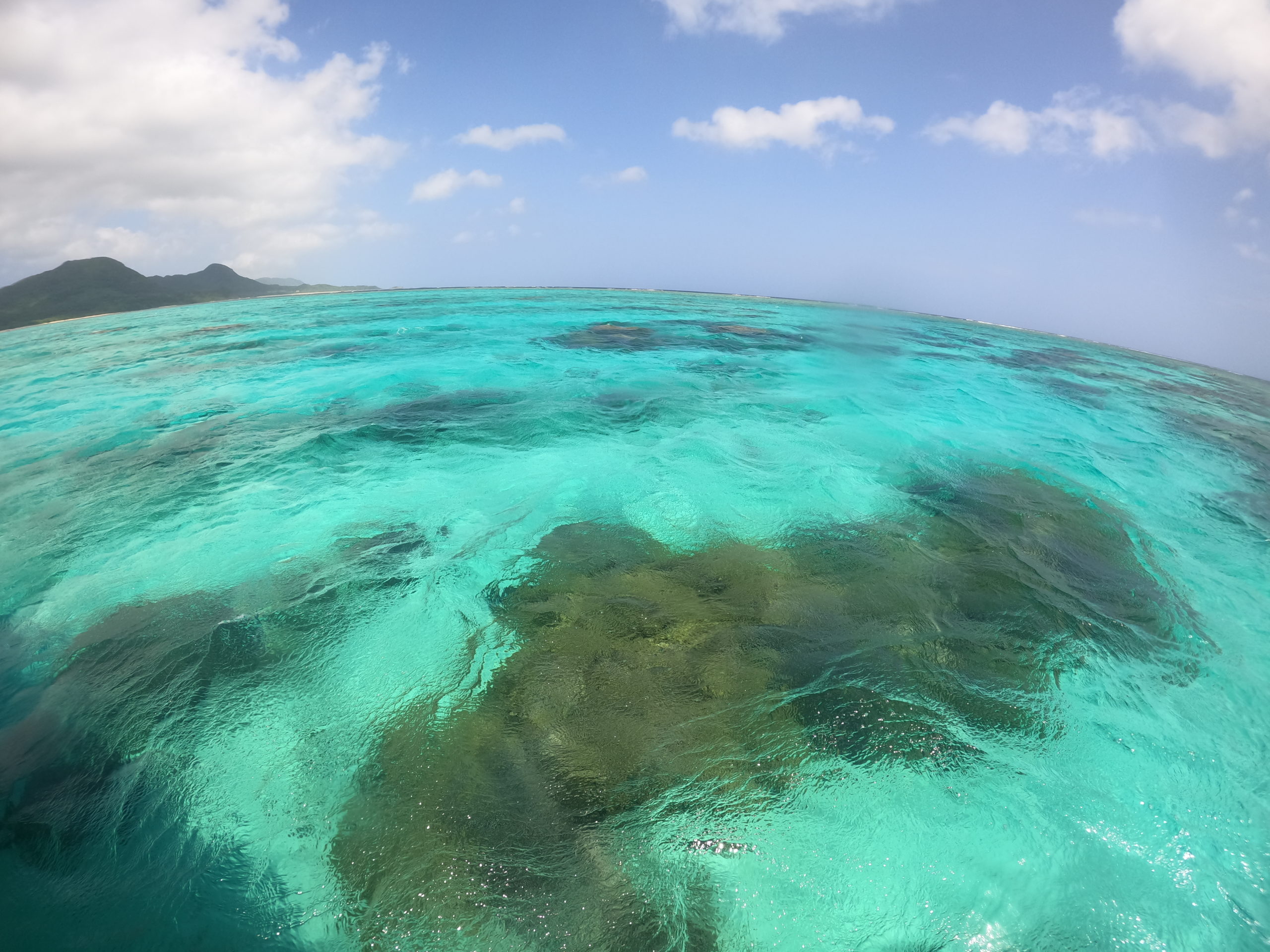 午後からも美しい海